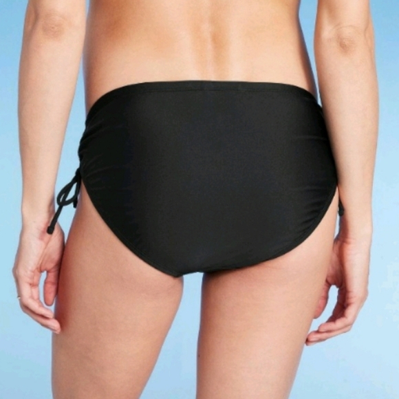 Isabel Maternity by Ingrid and Isabel Black Side Cinch Bikini Bottom Size S # - Picture 2 of 7